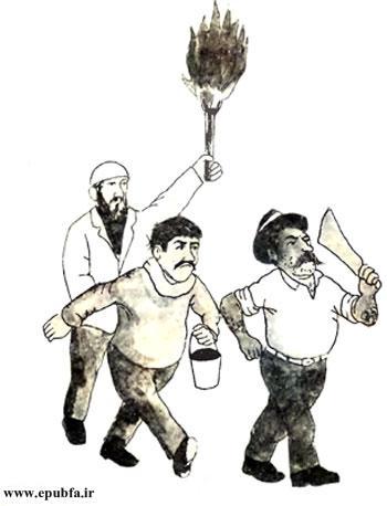 قصه کودکانه و آموزنده زنبور و انگور-«کاسبهای بازارچه»-چترنور-ارشیو قصه و داستان ایپابفا